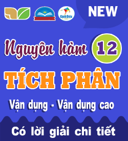 Nguyên hàm - Tích phân VD - VDC _T12